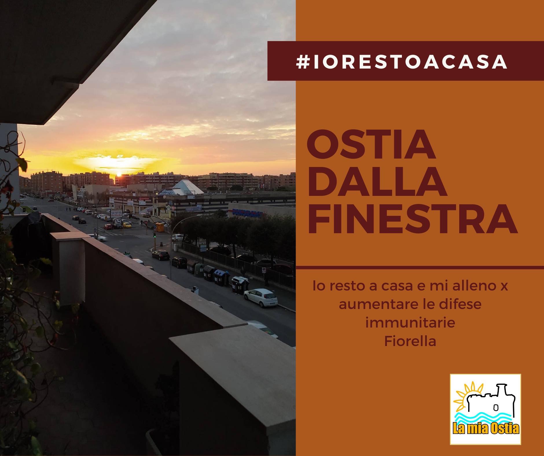 Ostia dalla finestra: mese di marzo